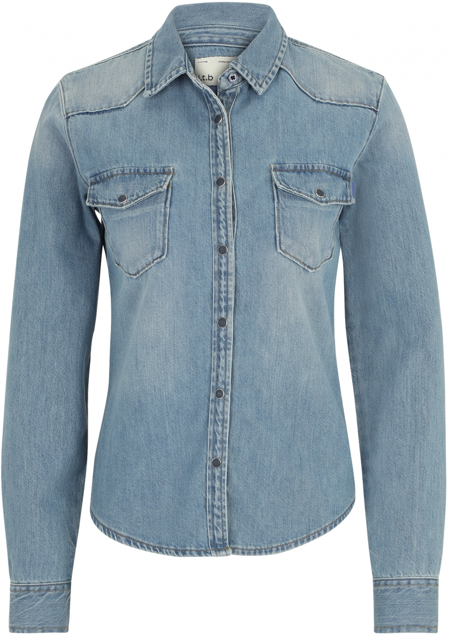 LTB Blúzka 'Lucinda'  modrá denim