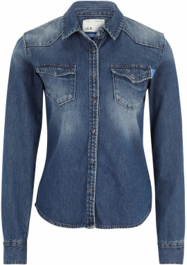 LTB Blúzka 'Lucinda'  modrá denim