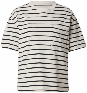 Abercrombie & Fitch Tričko  sivobéžová / čierna