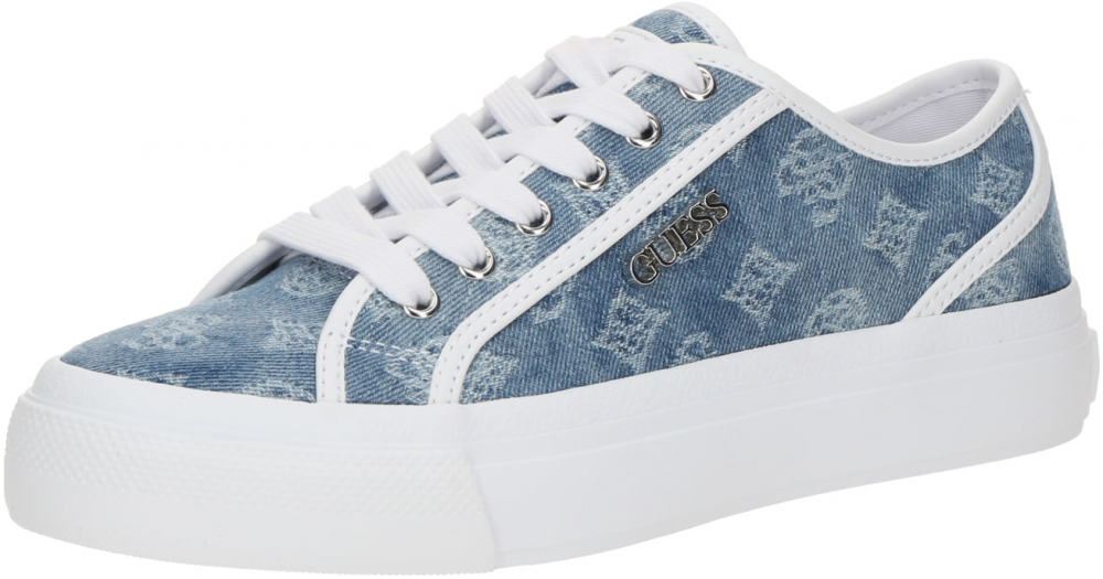 GUESS Nízke tenisky 'JELEXA7'  modrá denim / biela