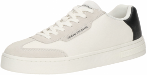 ARMANI EXCHANGE Nízke tenisky  čierna / šedobiela / prírodná biela