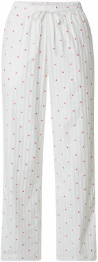 Hunkemöller Pyžamové nohavice  červená / biela