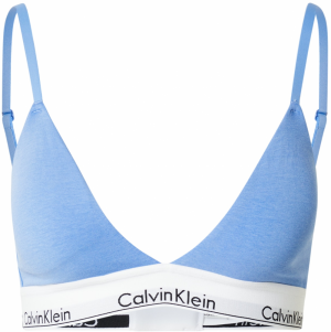 Calvin Klein Underwear Podprsenka  modrá melírovaná / čierna / biela