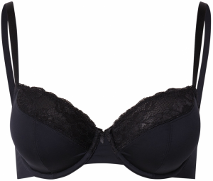 Lindex Podprsenka 'Aster Emelie'  čierna