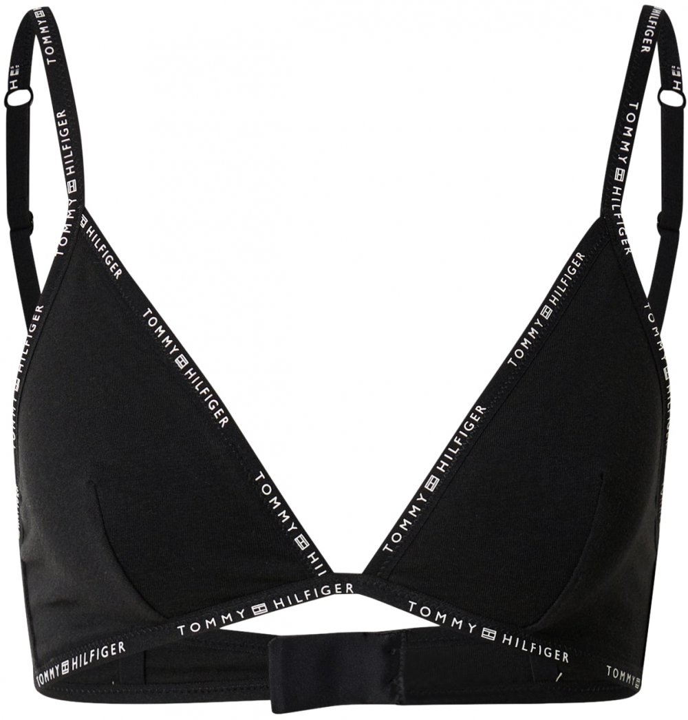 Tommy Hilfiger Underwear Podprsenka  čierna / biela