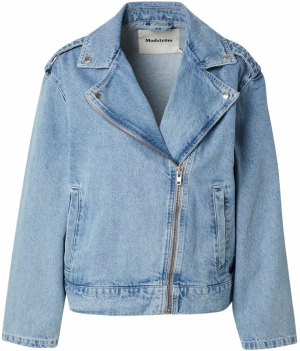 modström Prechodná bunda 'Iben'  modrá denim