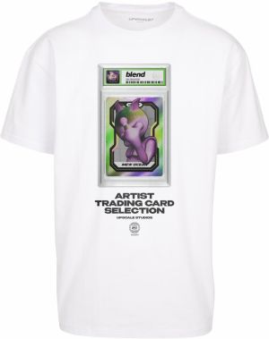 MT Upscale Tričko 'Blend'  zelená / fialová / čierna / biela