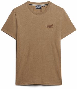 Superdry Tričko 'Essential'  svetlohnedá