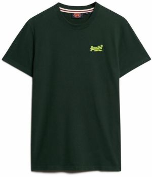 Superdry Tričko 'Essential'  tmavozelená