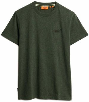 Superdry Tričko 'Essential'  tmavozelená