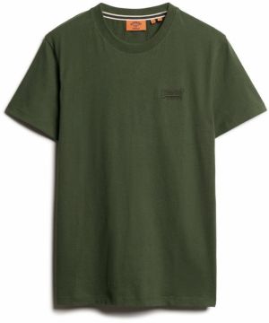 Superdry Tričko  tmavosivá