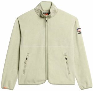 Superdry Flisová bunda  svetlozelená