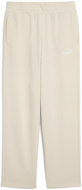 PUMA Športové nohavice 'ESS No. 1'  biela ako vlna