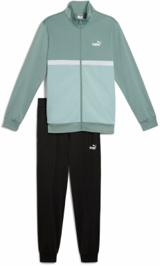 PUMA Tréningový komplet  tyrkysová / mätová / čierna / biela