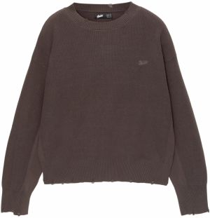 Pull&Bear Sveter 'STWD'  antracitová / čierna