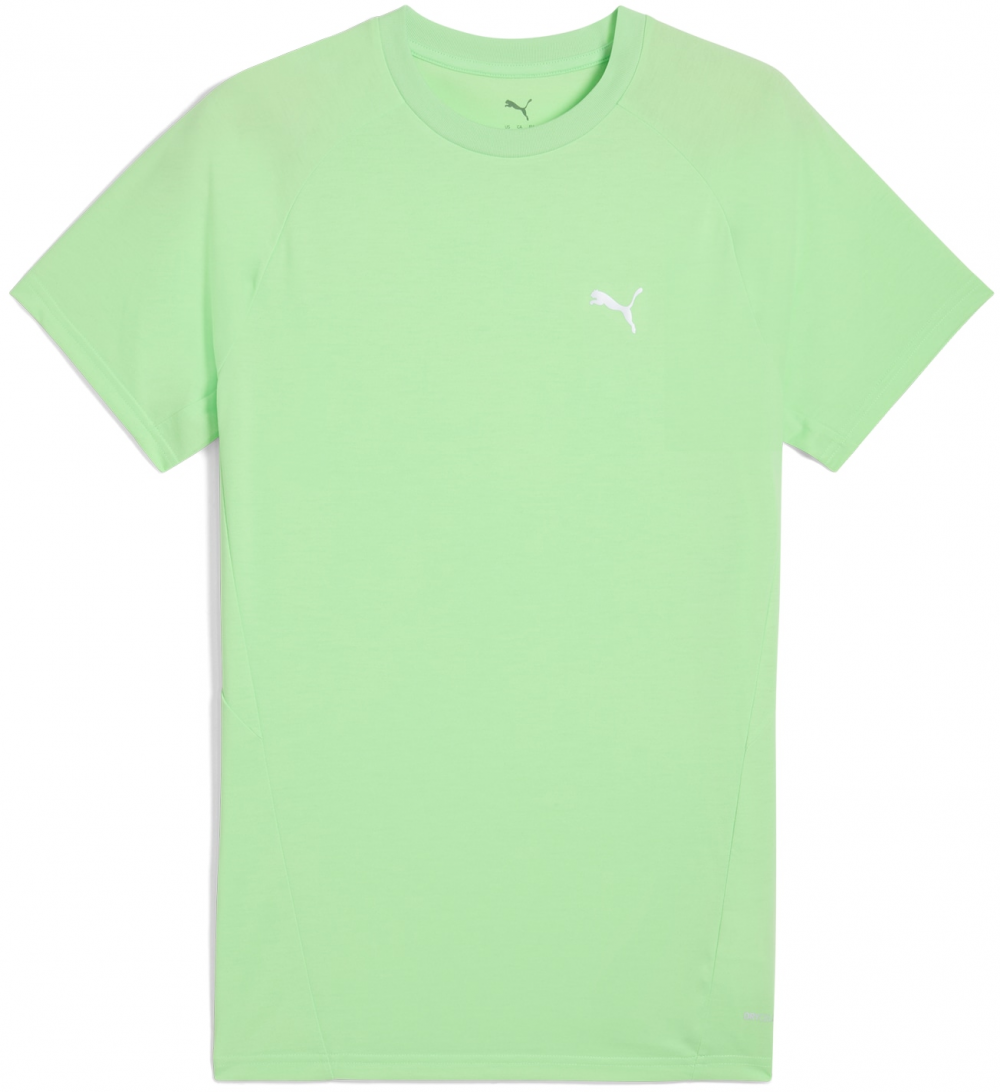 PUMA Funkčné tričko 'EVOSTRIPE'  svetlozelená