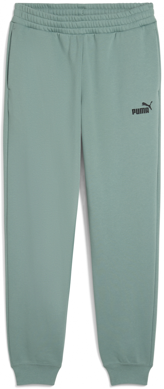 PUMA Športové nohavice 'ESS No. 1'  pastelovo zelená / čierna
