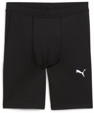 PUMA Športové nohavice 'FOUNDATION'  čierna / biela
