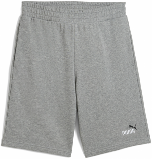 PUMA Športové nohavice 'ESS No. 1'  kamenná / čierna / biela