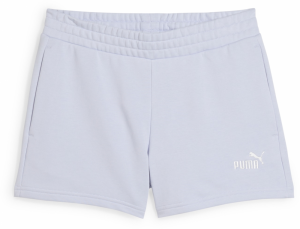 PUMA Športové nohavice 'Ess No. 1'  modrosivá / biela