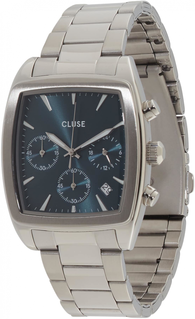 CLUSE Analógové hodinky 'Quartaut'  strieborná