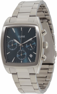 CLUSE Analógové hodinky 'Quartaut'  strieborná