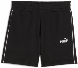 PUMA Športové nohavice  čierna / biela