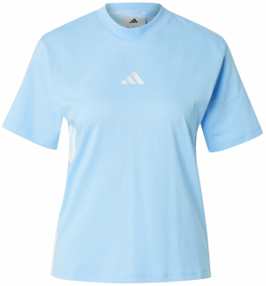 ADIDAS SPORTSWEAR Funkčné tričko 'Essentials'  svetlomodrá / šedobiela