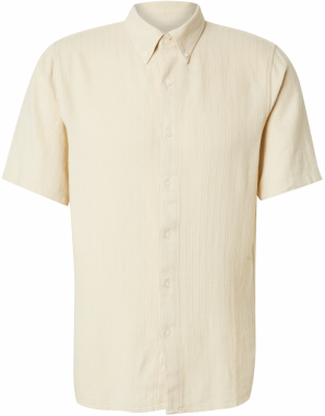 Abercrombie & Fitch Košeľa  biela ako vlna