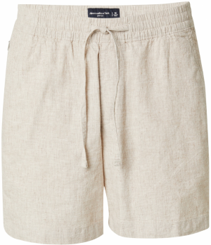 Abercrombie & Fitch Nohavice  béžová melírovaná