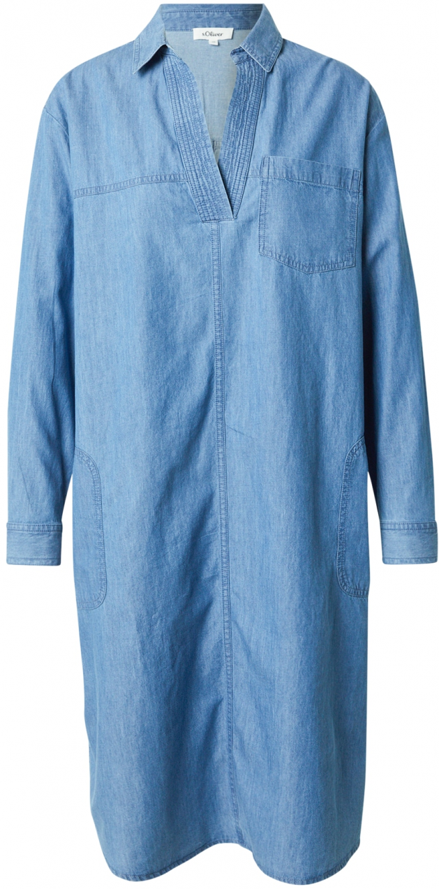 s.Oliver Šaty  modrá denim