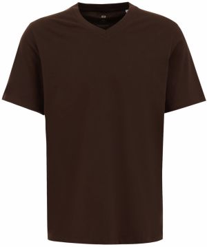 WE Fashion Tričko  tmavohnedá