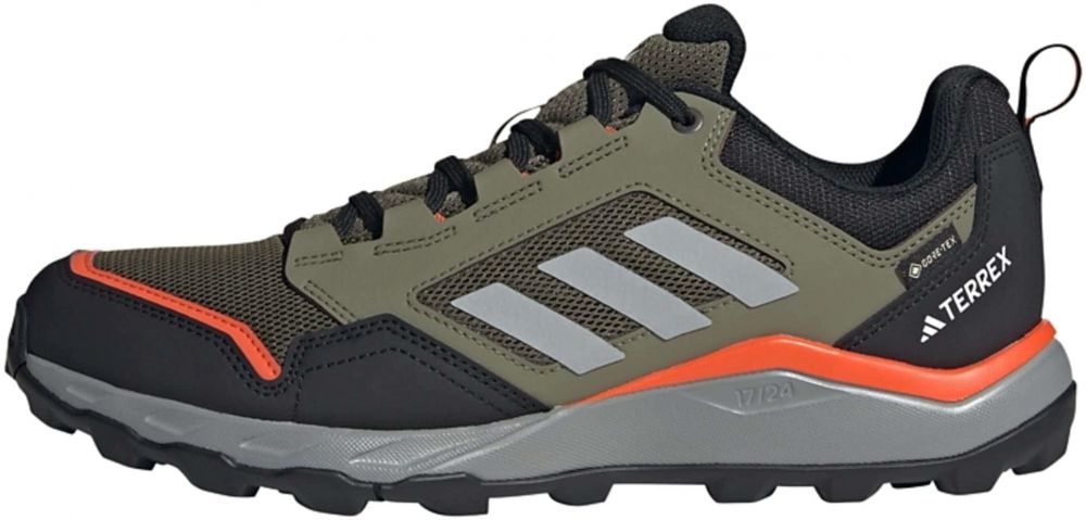 ADIDAS TERREX Poltopánky 'Tracerocker 2.0'  sivá / zelená / tmavozelená / čierna