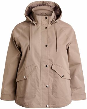 Zizzi Prechodná parka 'Capalma'  tmavobéžová