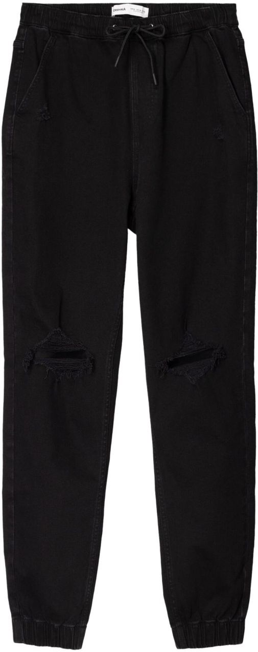Bershka Džínsy  čierna