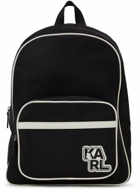 Karl Lagerfeld Batoh 'Athleisure'  čierna / biela