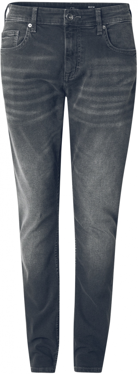 QS Džínsy  sivý denim