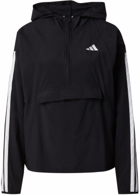 ADIDAS SPORTSWEAR Športová bunda  čierna / biela