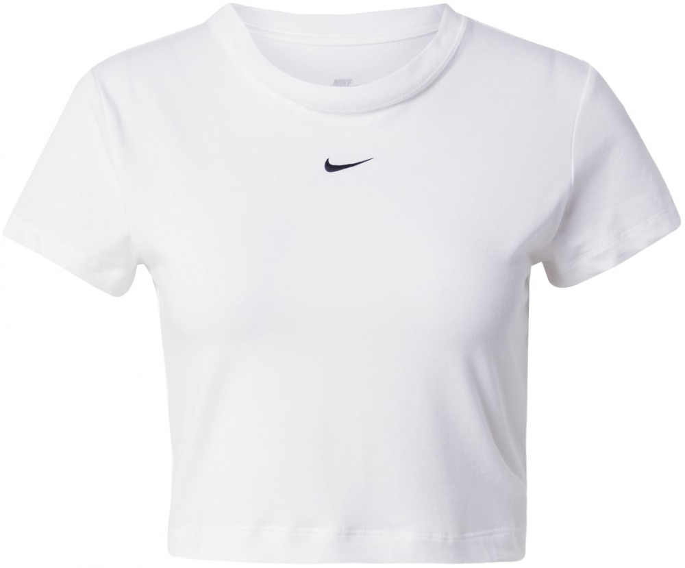 Nike Sportswear Tričko 'Chill'  čierna / biela