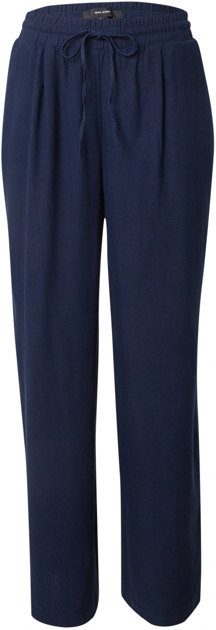 VERO MODA Plisované nohavice 'JESMILO'  námornícka modrá