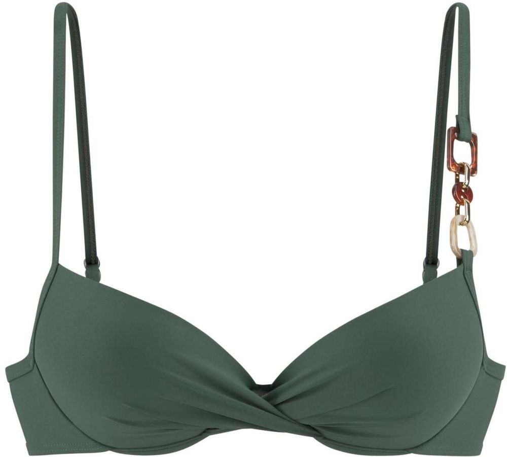 LASCANA Bikinový top  zelená