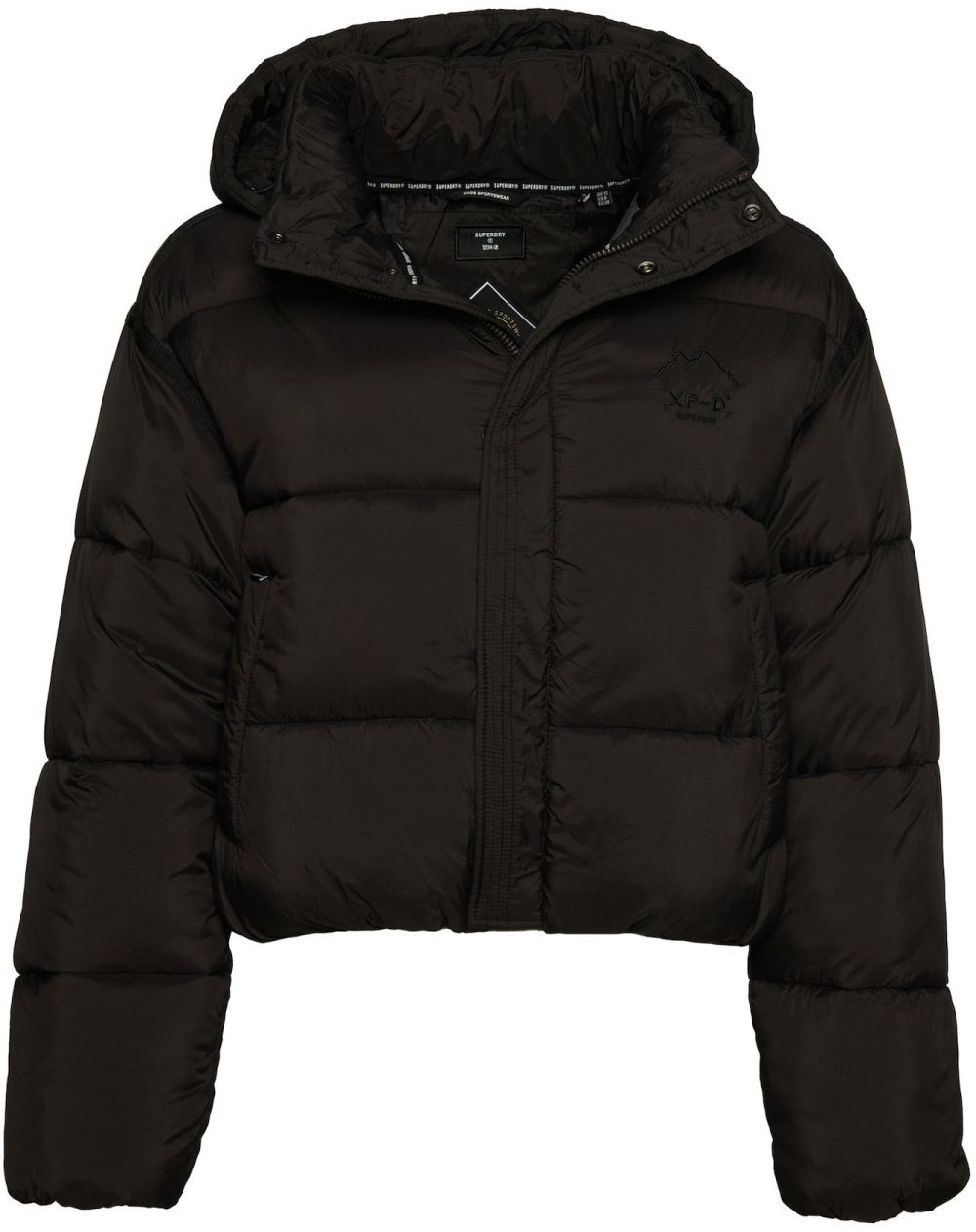 Superdry Prechodná bunda  čierna