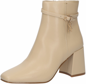 STEVE MADDEN Členkové čižmy  šedobiela