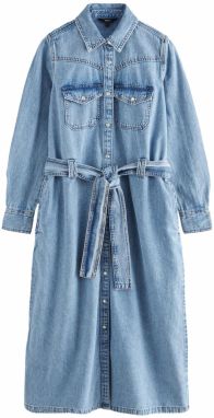 Next Šaty  modrá denim