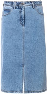 Ulla Popken Sukňa  modrá denim
