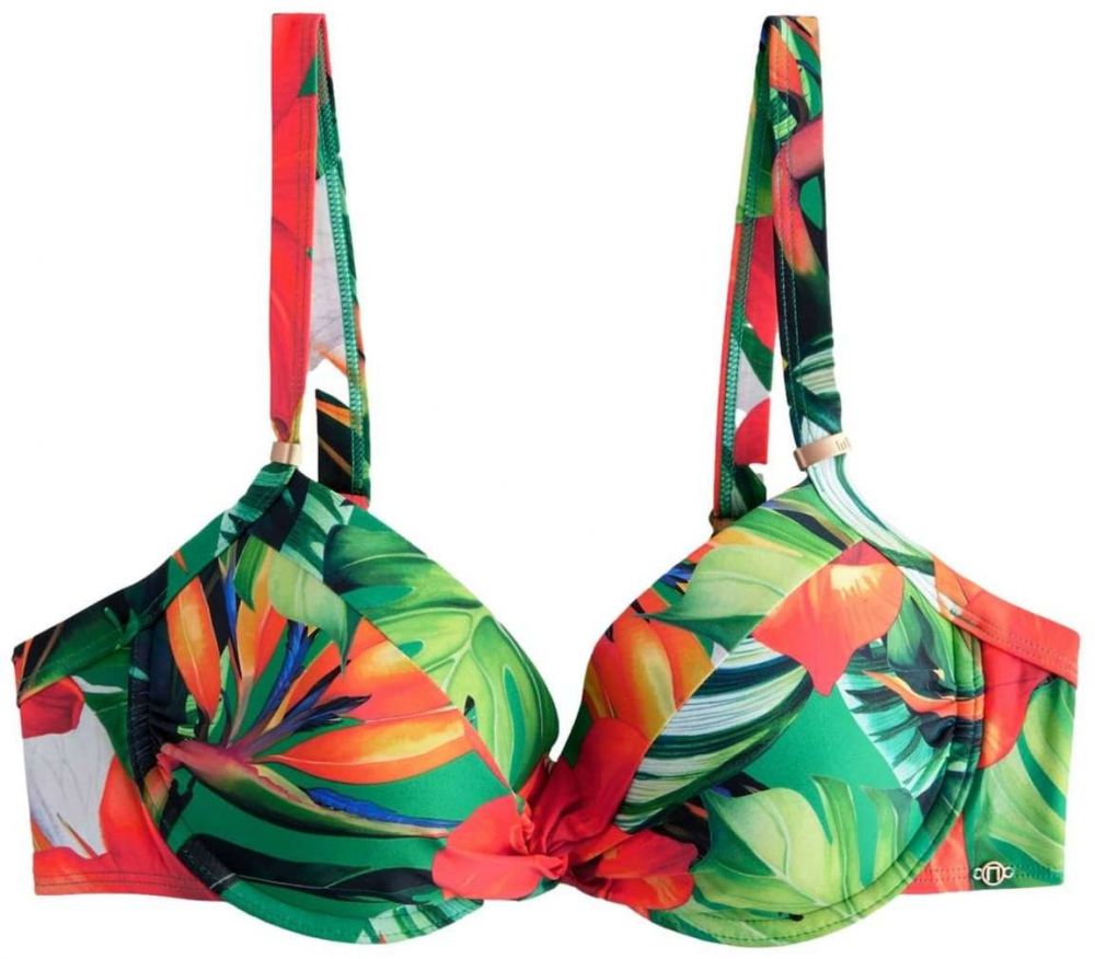 Next Bikinový top  modrá / zelená / oranžová / červená