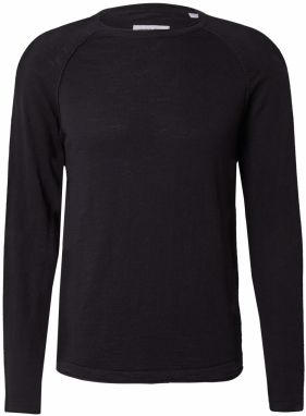 JACK & JONES Sveter 'JJEBreeze'  čierna