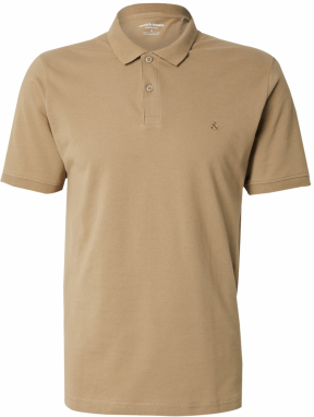 JACK & JONES Tričko  farba ťavej srsti