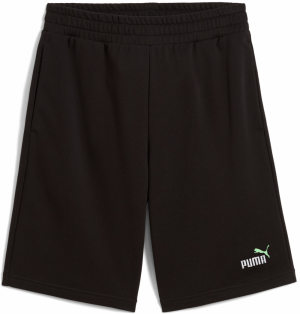 PUMA Športové nohavice 'Ess No. 1'  svetlozelená / čierna / biela