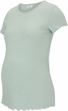 Only Maternity Tričko 'OLMEMMA'  pastelovo zelená